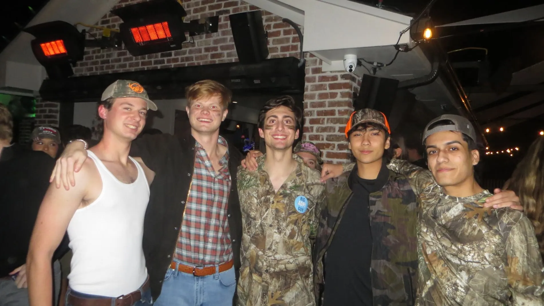 Chapter members at an AEPi event
