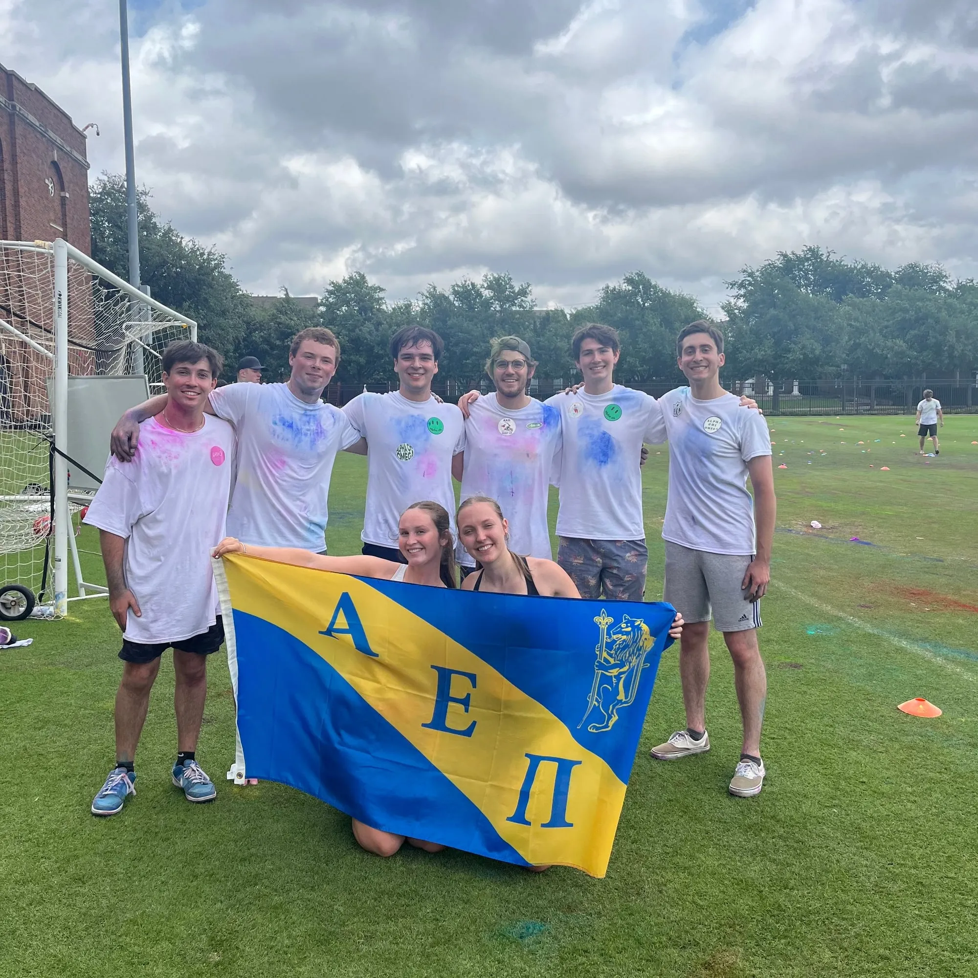 Brothers at a chapter event